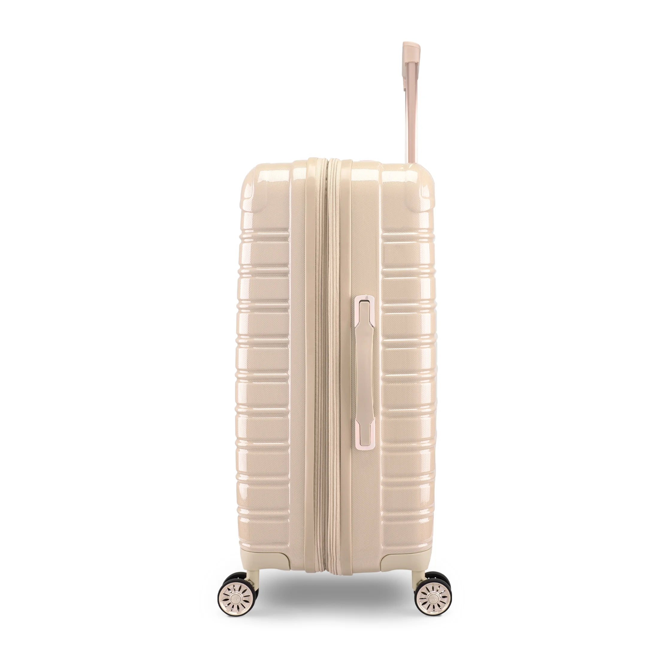 Hardside Fibertech Luggage 24" Checked Luggage, Champagne