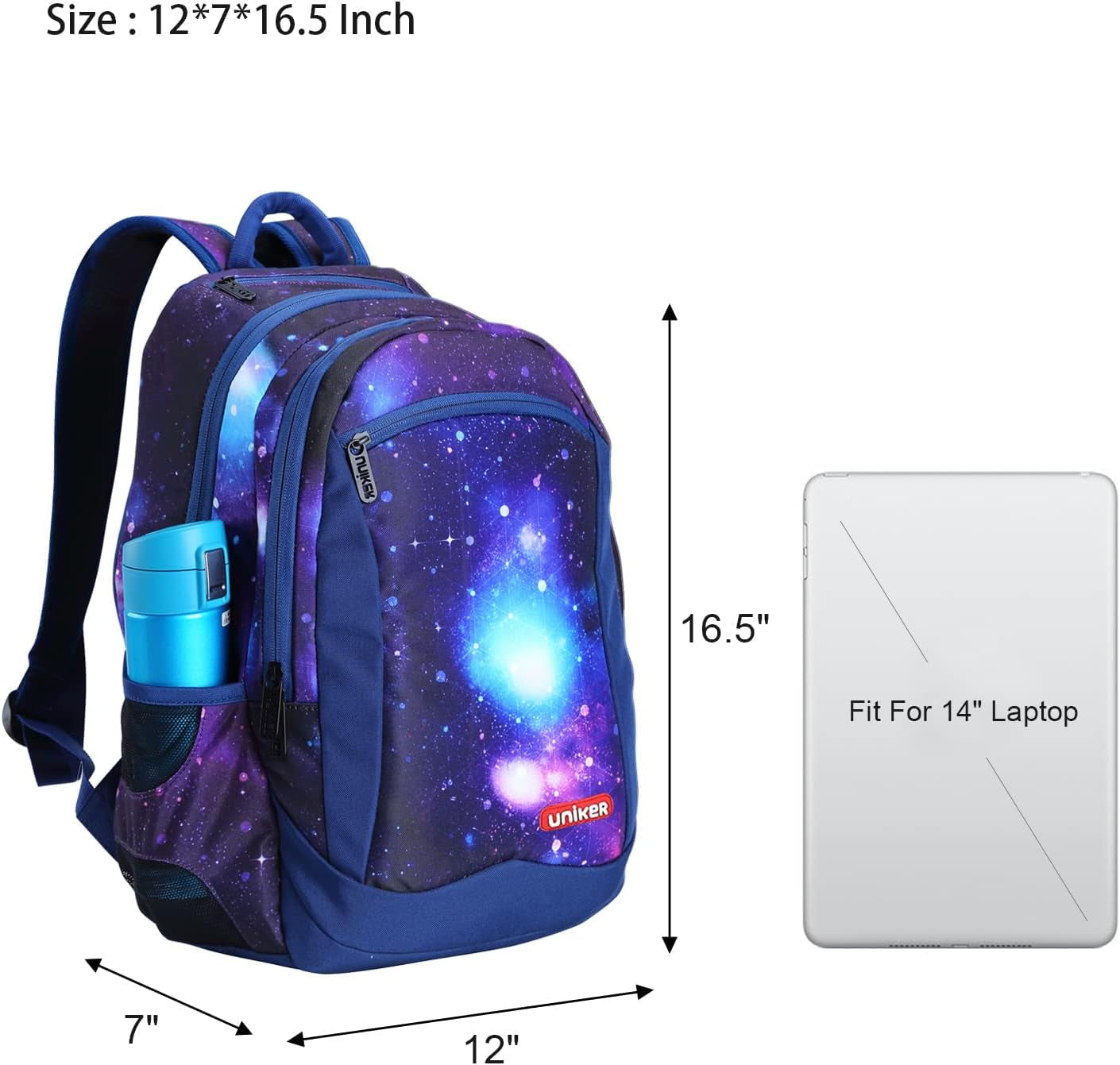 Backpack for Girl,School Backpack,Boy Backpack,Backpack for Teen Girl,Bookbag for Middle School,Laptop Backpack 14 Inch