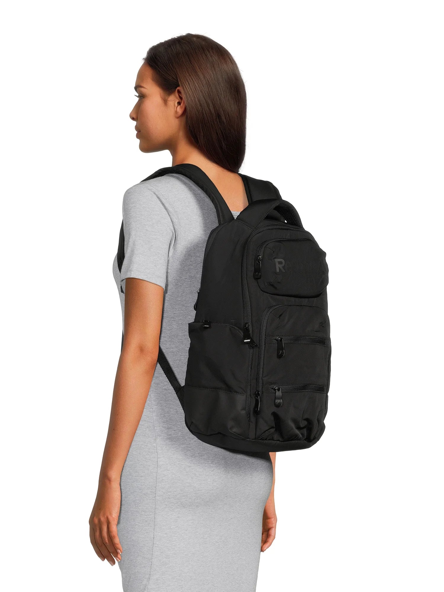 Unisex Adult Winter 16" Laptop Backpack, Black