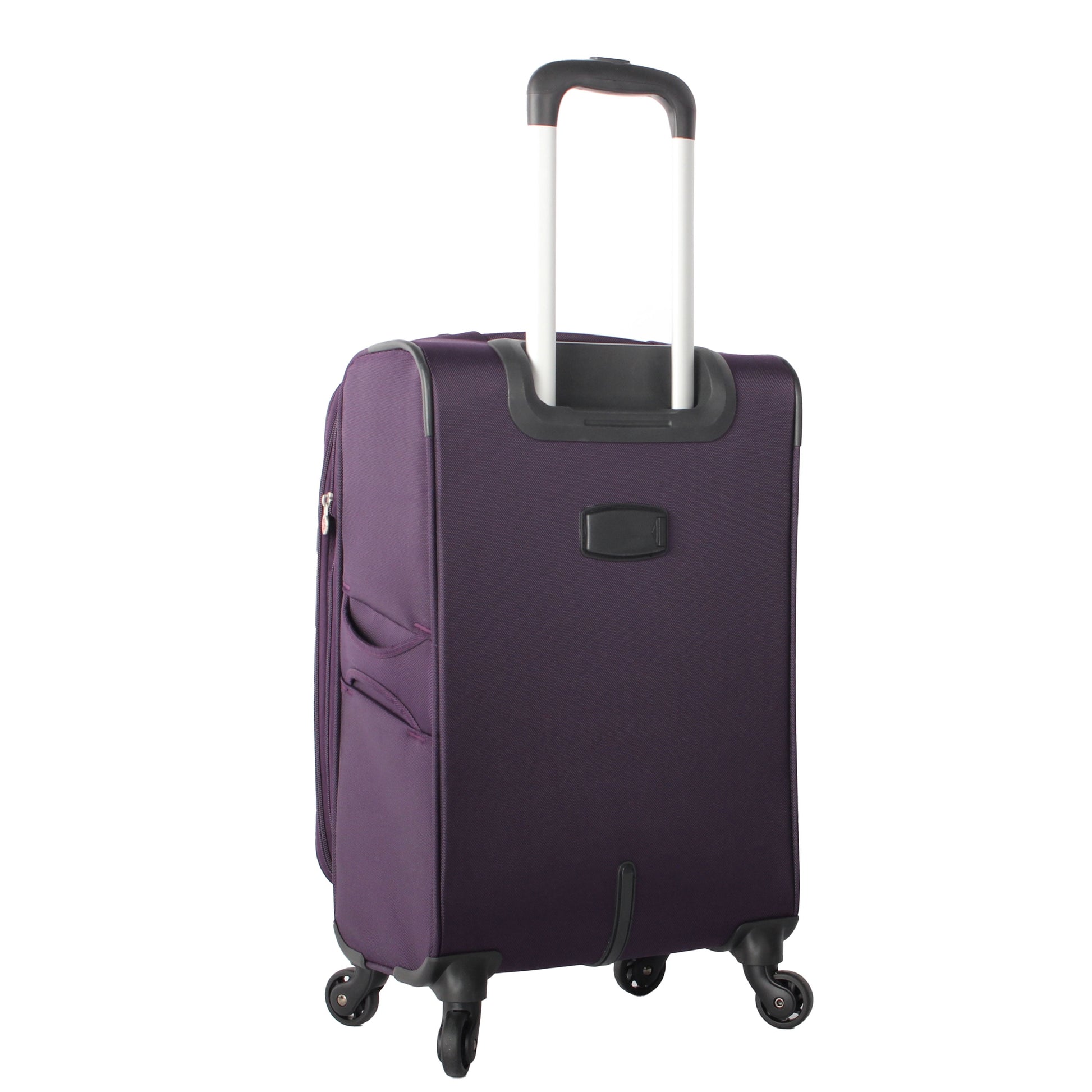Arendale 20" Softside Expandable Rolling Spinner Carry-On Luggage, Purple