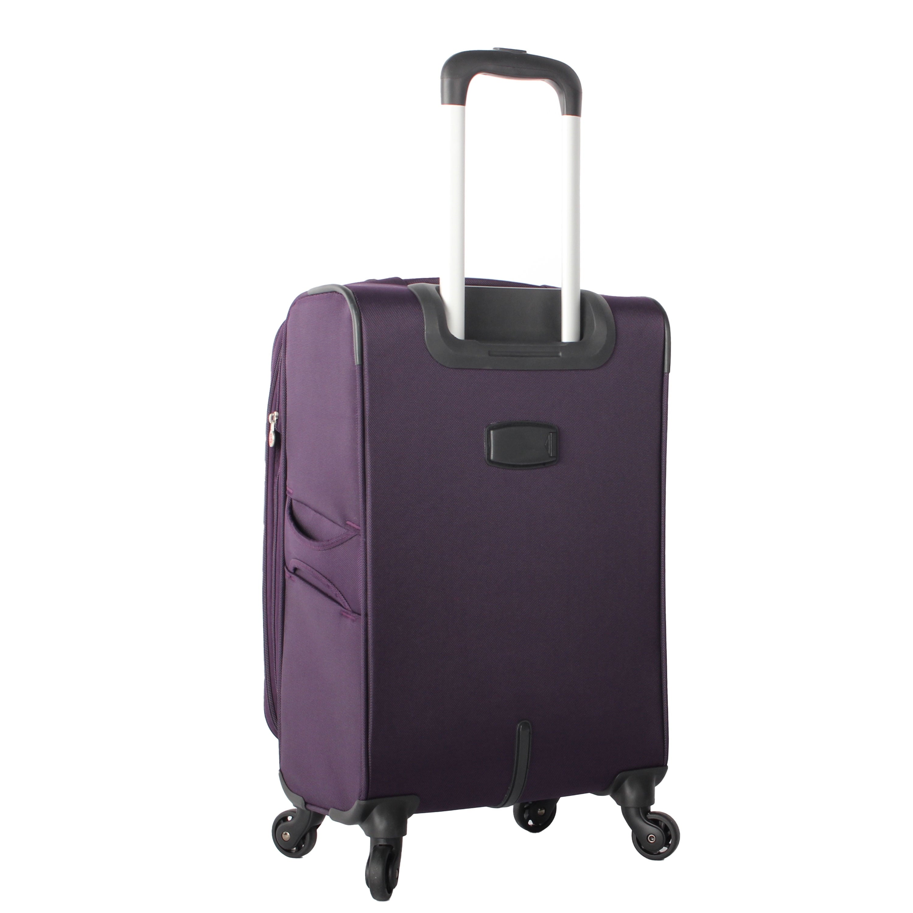Arendale 20" Softside Expandable Rolling Spinner Carry-On Luggage, Purple
