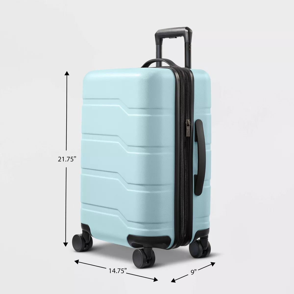 Hardside Carry on Spinner Suitcase - Open Story