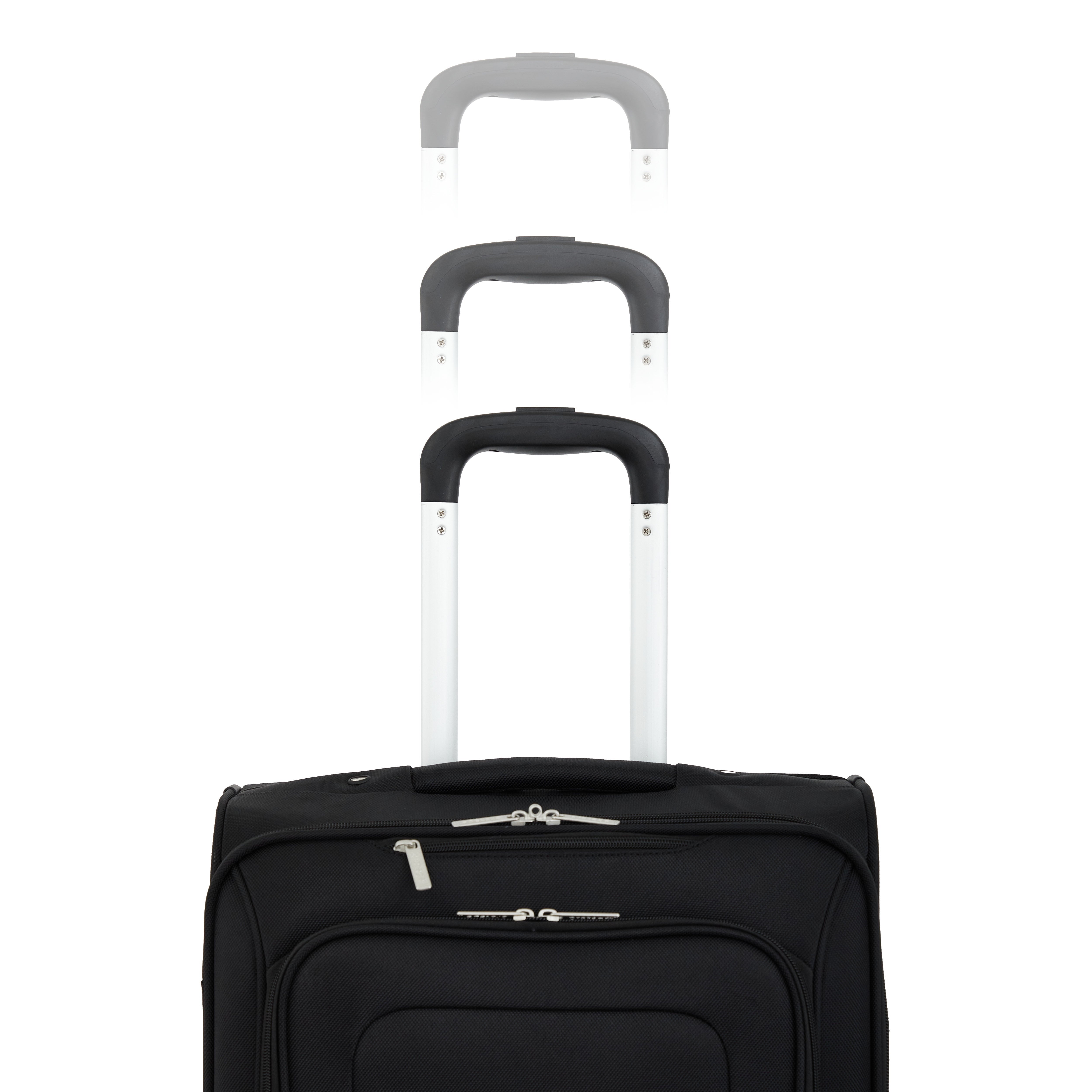 Arendale 24" Soft Side Expandable Rolling Spinner Luggage, Black