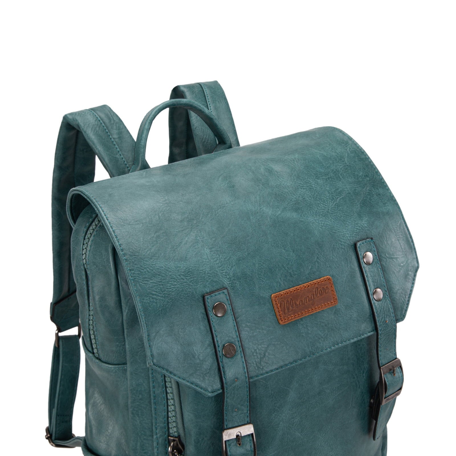 Wrangler Leather Backpack Purse for Women Laptop Backpack Fashion Pink Backpack, Jean