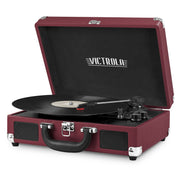 Journey Bluetooth Suitcase Record Player with 3-Speed Turntable