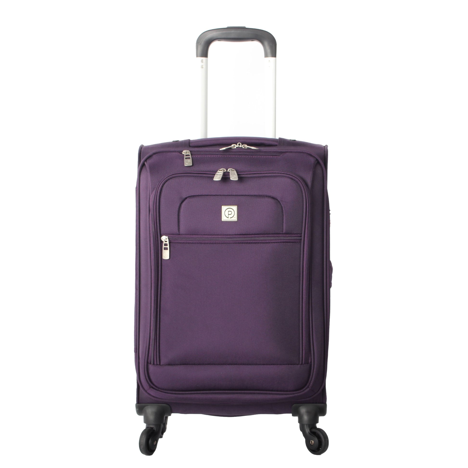 Arendale 20" Softside Expandable Rolling Spinner Carry-On Luggage, Purple