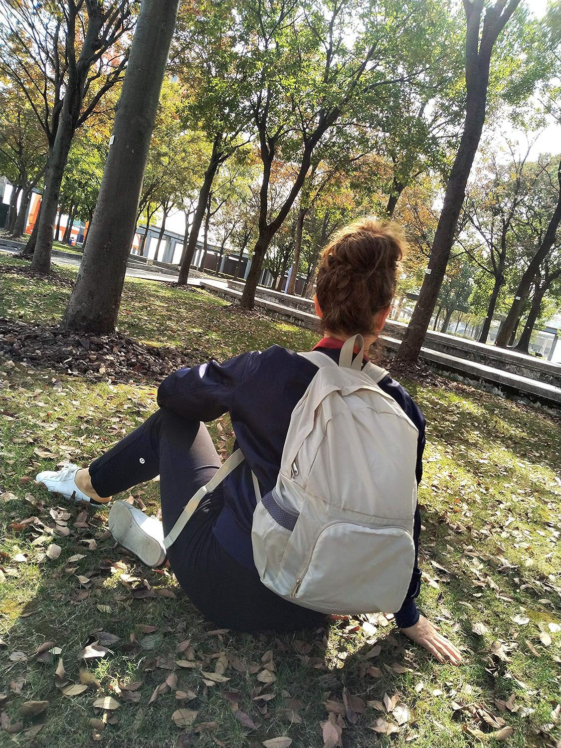 FOLDABLE LIGHTWEIGHT DURABLE TRAVEL BACKPACK | PACKABLE BACKPACK | DAYPACK (Beige)