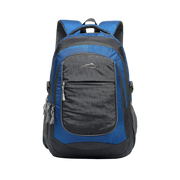 Backpack Bookbag for College Sturdy Travel Business Hiking Fit Laptop up to 15.6 Inch Multi Compartment Gifts for Men Women Night Light Reflective (Blue)