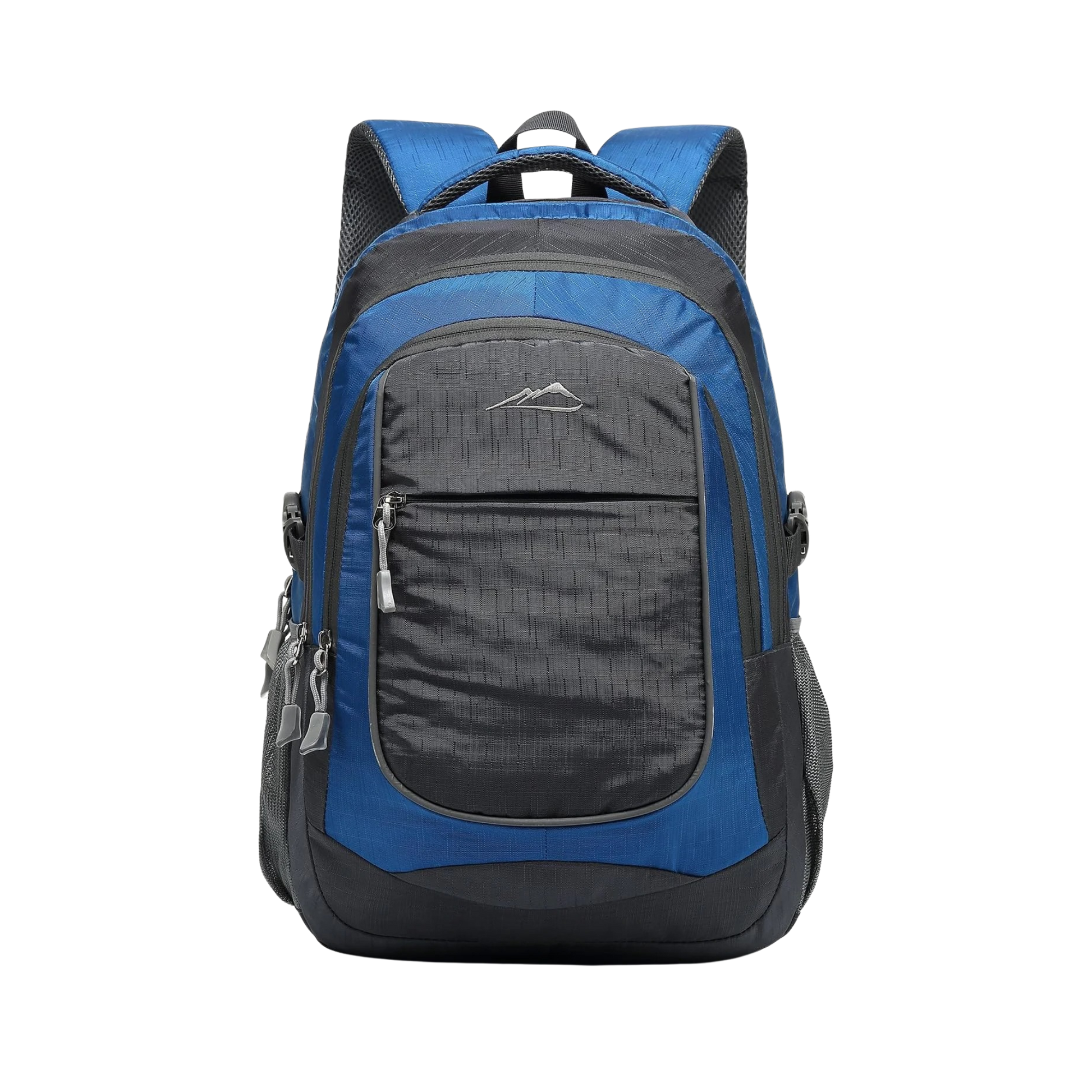 Backpack Bookbag for College Sturdy Travel Business Hiking Fit Laptop up to 15.6 Inch Multi Compartment Gifts for Men Women Night Light Reflective (Blue)