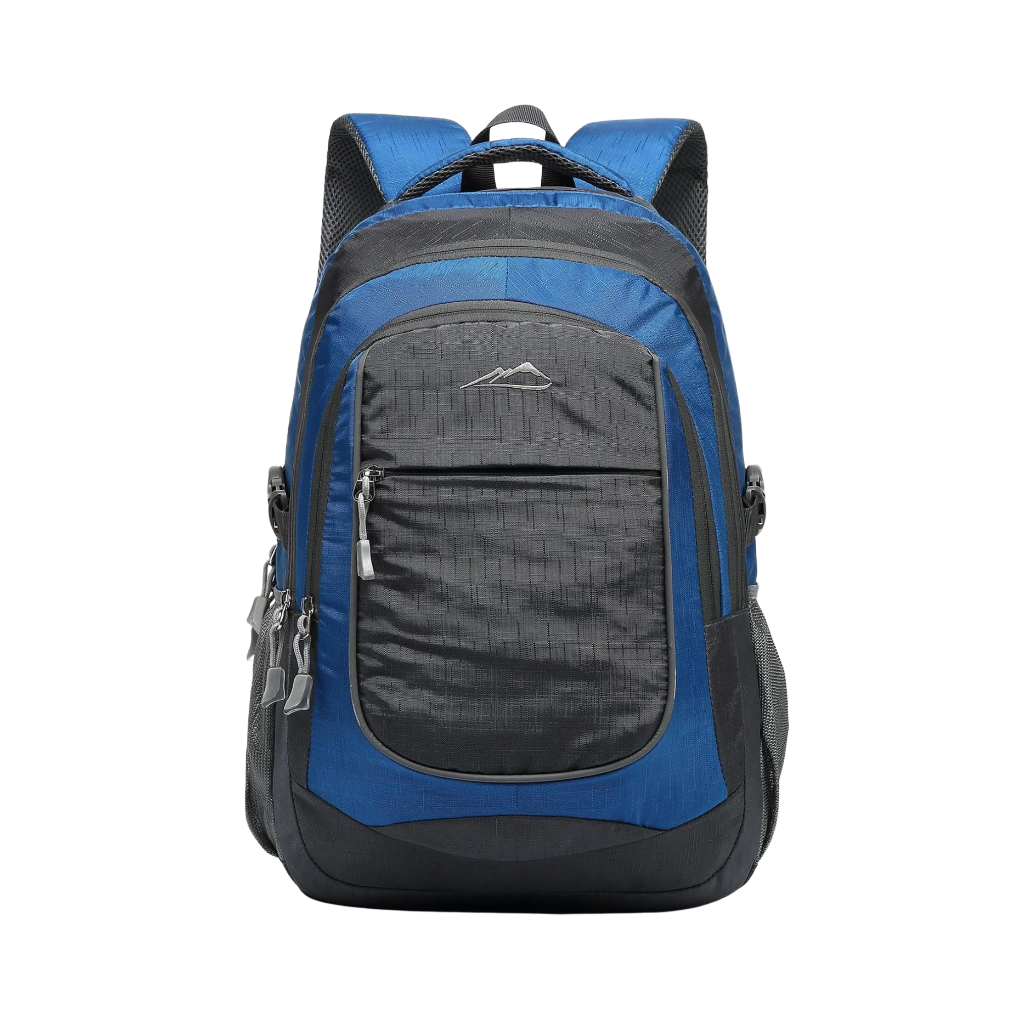 Backpack Bookbag for College Sturdy Travel Business Hiking Fit Laptop up to 15.6 Inch Multi Compartment Gifts for Men Women Night Light Reflective (Blue)