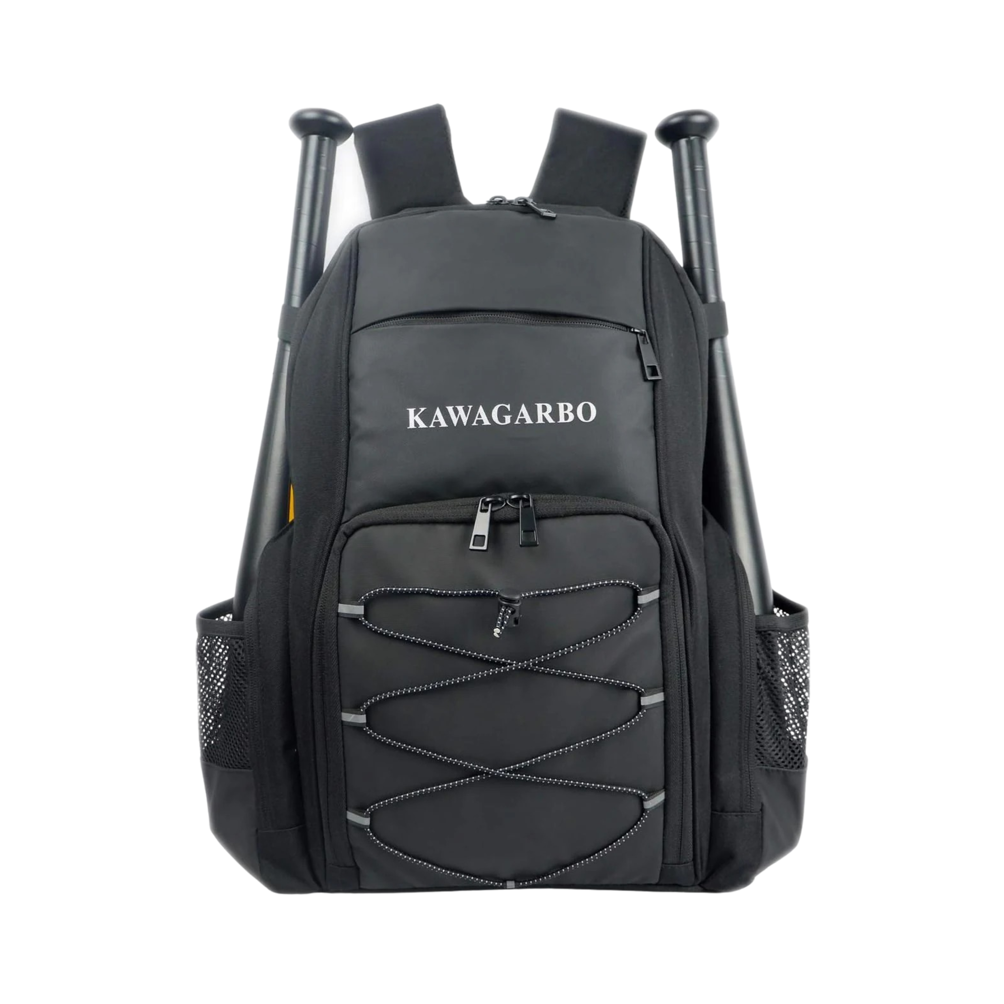 Baseball Softball T-Ball Bat Backpack Basketball Backpack Tennis Badminton Racket Backpack Soccer Backpack Bags for Football Volleyball (Black)