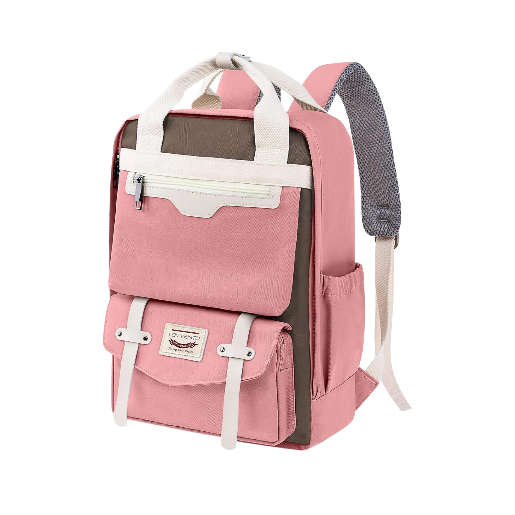 College Backpack for Women Cute Vintage Travel Bag Aesthetic Laptop Backpack 15.6 Inch Waterproof Computer Work