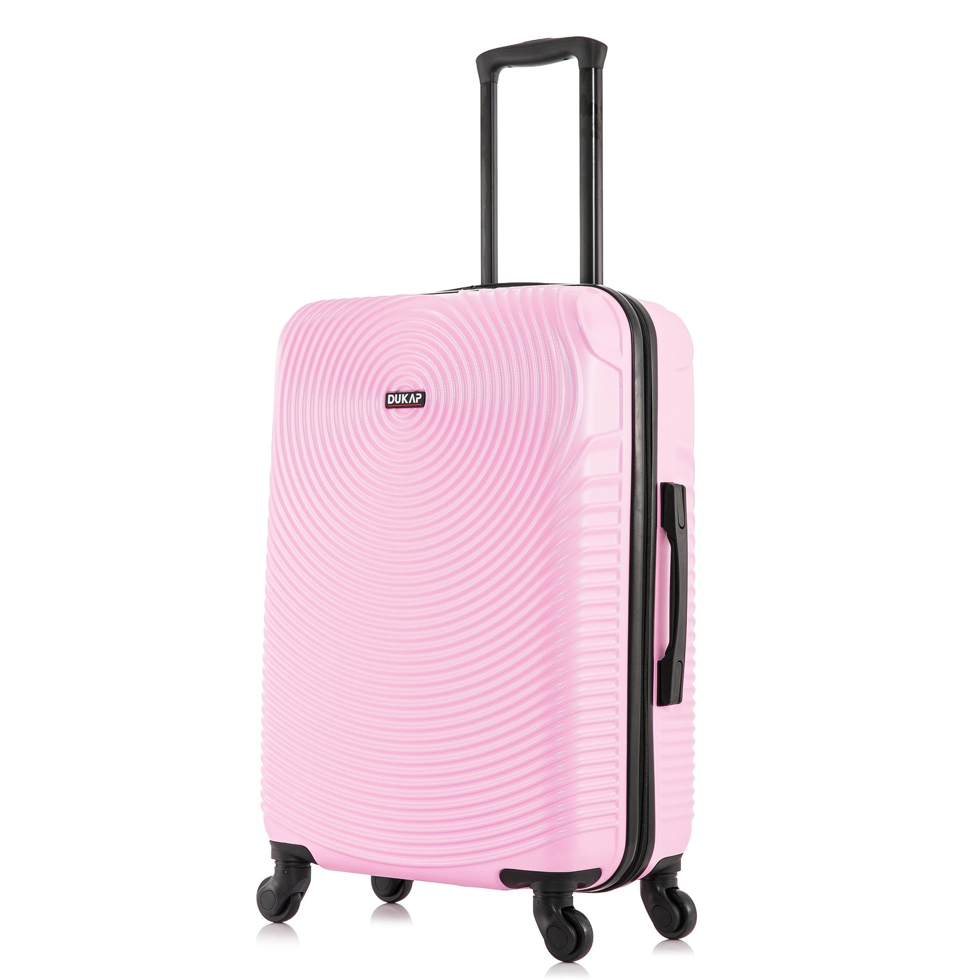 Inception 24" Hardside Lightweight Luggage with Spinner Wheels, Handle and Trolley, Pink