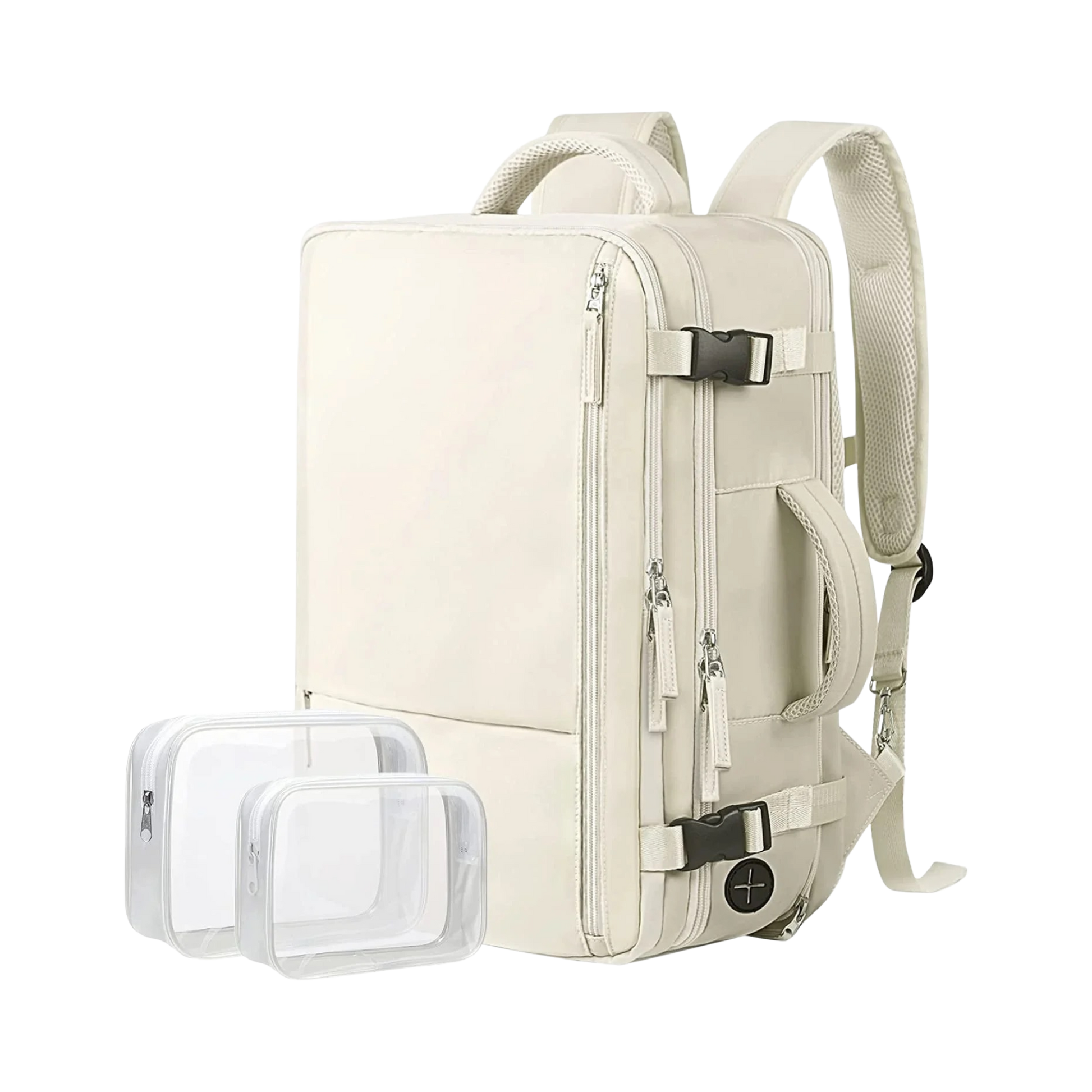 Extra Large Travel Backpack,Carry on Backpack,17 Inch Laptop Backpack,Hiking Backpack,School Bag,Beige