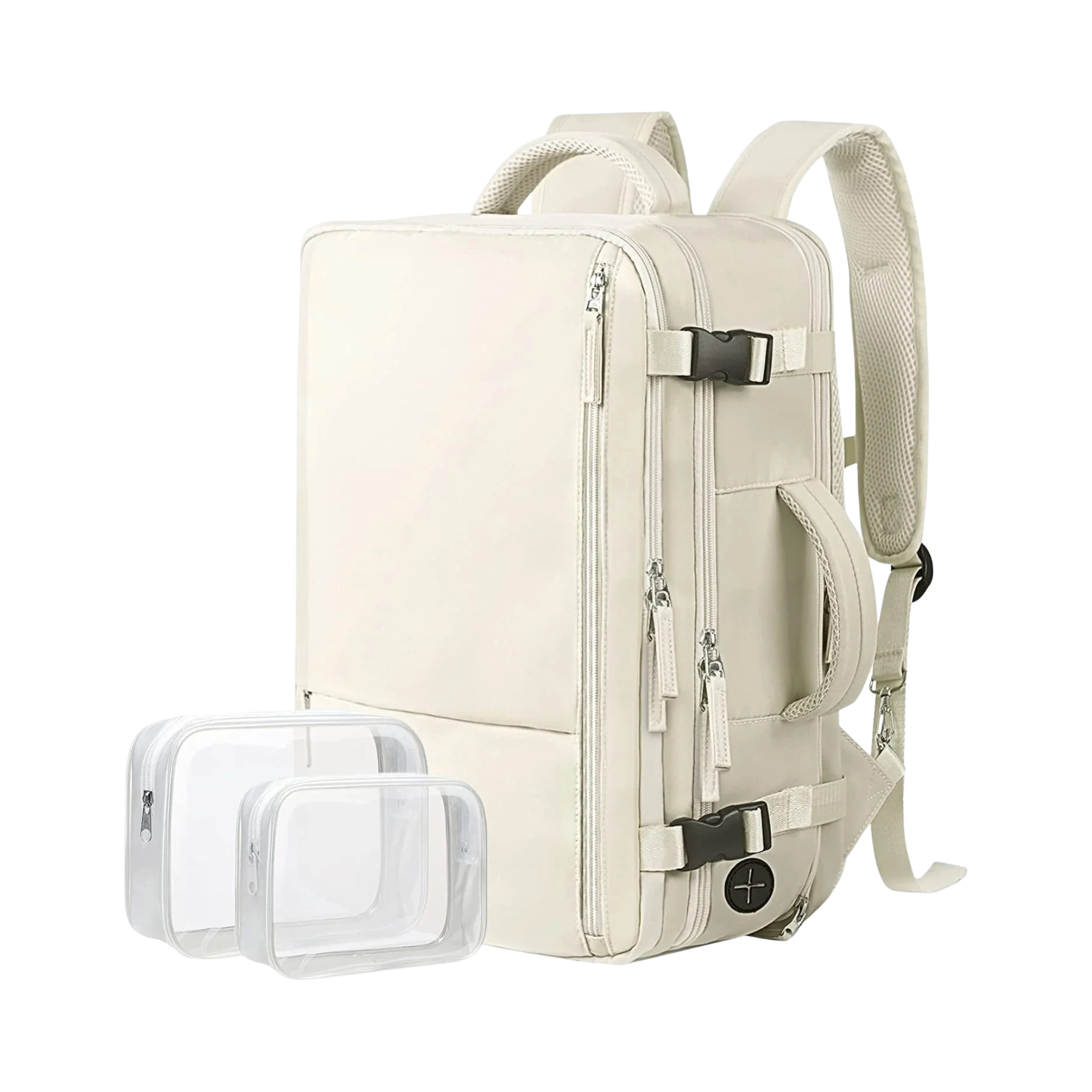 Extra Large Travel Backpack,Carry on Backpack,17 Inch Laptop Backpack,Hiking Backpack,School Bag,Beige