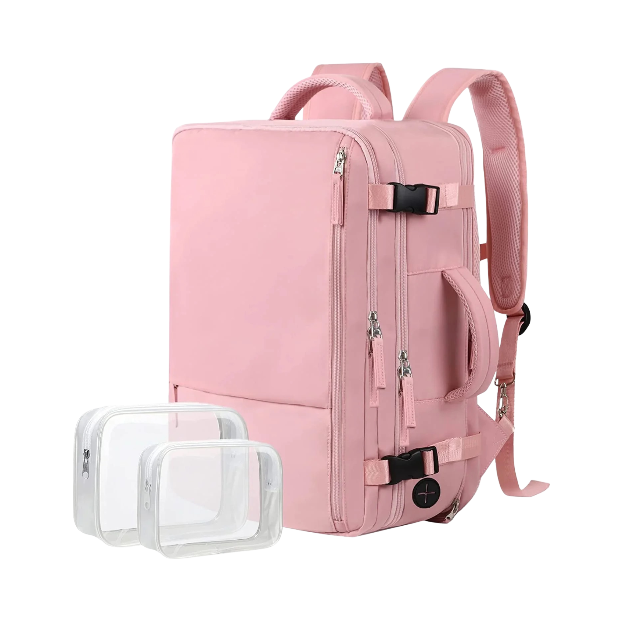 Extra Large Travel Backpack for Women,Carry on Backpack,17 Inch Laptop Backpack,Hiking Backpack,School Bag,Pink