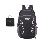 Foldable Backpack 35L Lightweight Backpack Waterproof Backpack Hiking Travel Camping Backpack Slim Adult Backpack Packable Backpack Casual Backpack (Black)