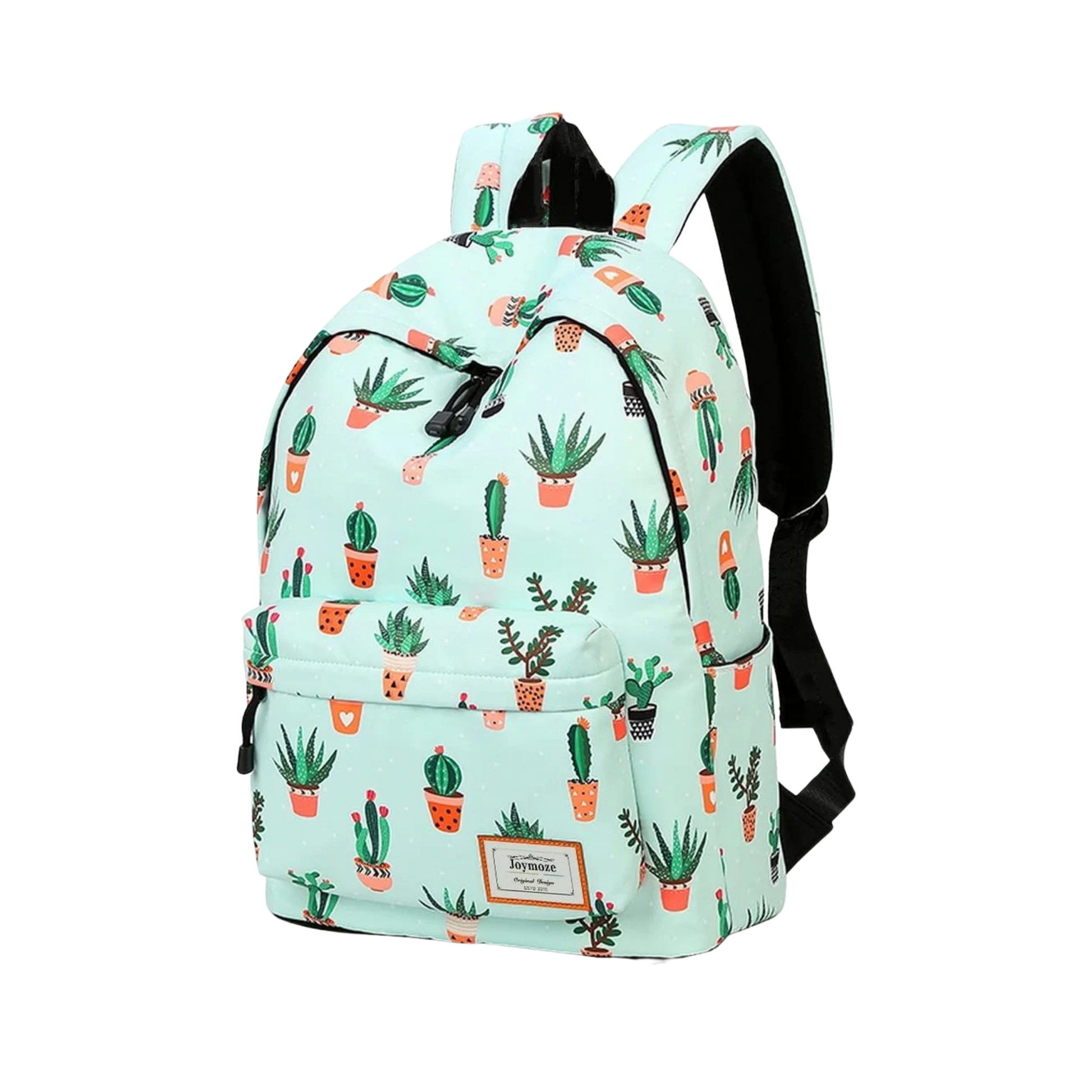 Leisure Backpack for Girls Teenage School Backpack Women Backpack Purse Cactus
