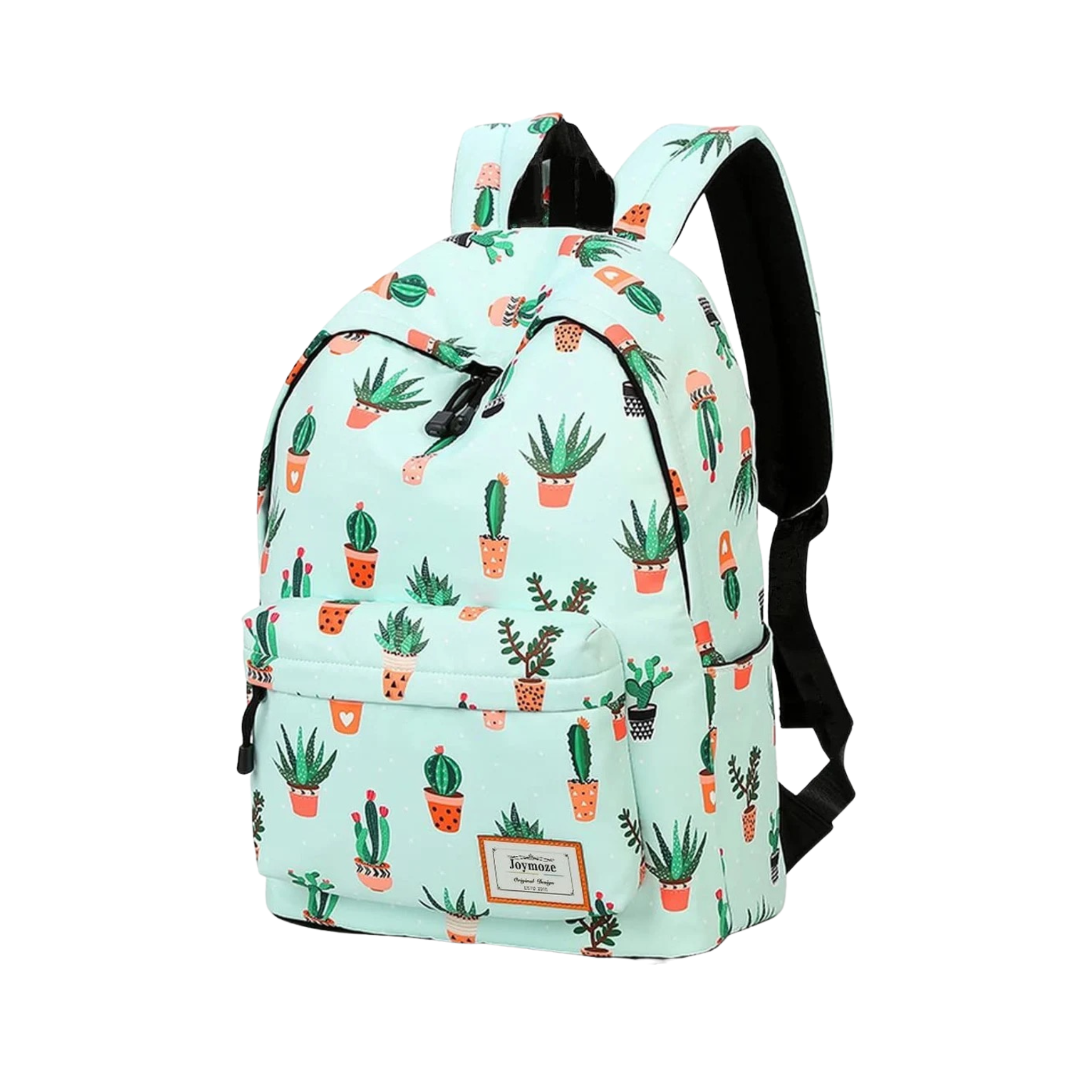 Leisure Backpack for Girls Teenage School Backpack Women Backpack Purse Cactus