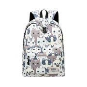Leisure Backpack for Girls Teenage School Bag Women Backpack Purse Cat
