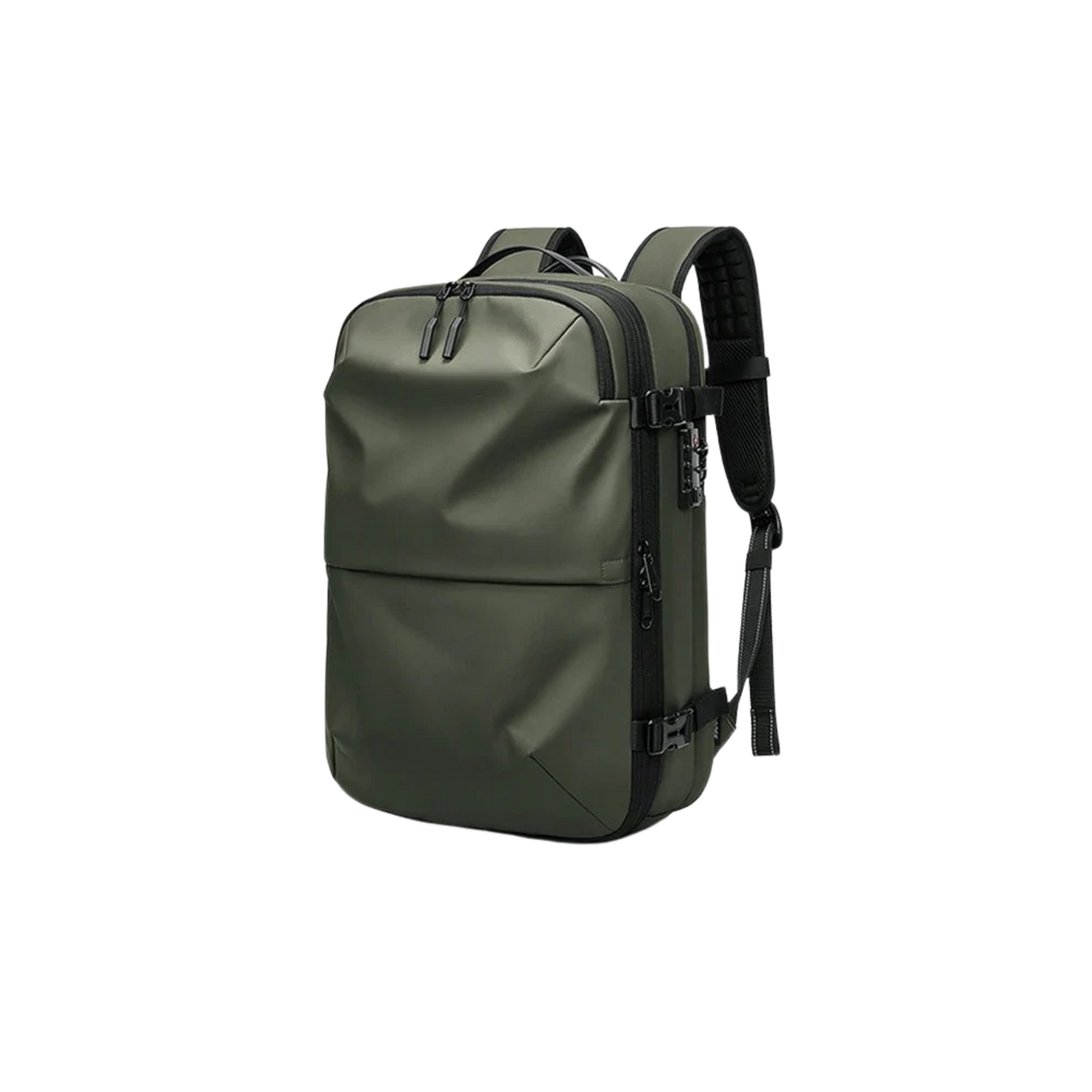 Men Travel Backpack Vacuum Compression 17 Inch Laptop Backpack Business Large Capacity School Backpack Expanded Hiking Backpack