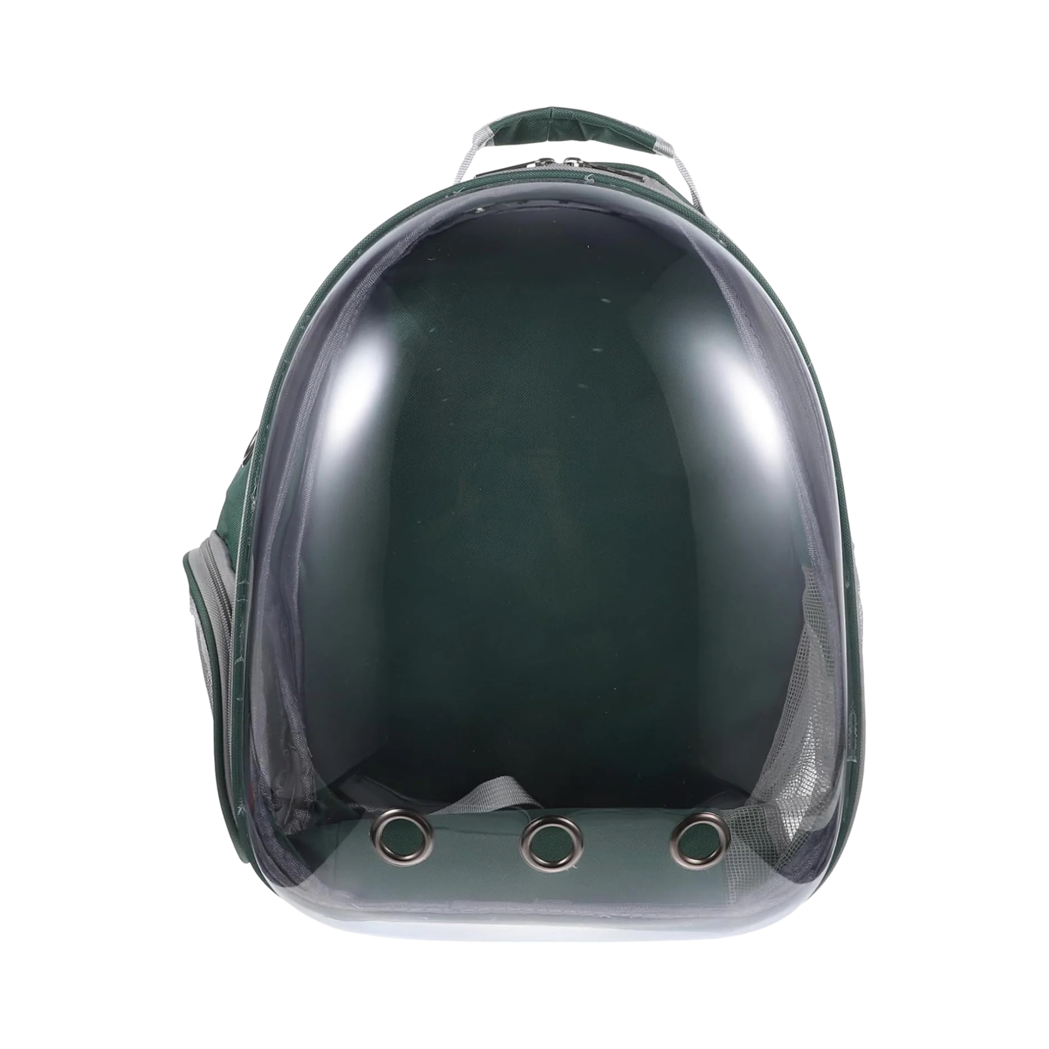 Pet Carrier Mesh Dog Backpack Travel Bag for Puppy Lightweight Sightseeing Backpack (Dark)