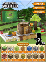 Magnetic Building Blocks Mine World Magnet Cube Set STEM Montessori Sensory Toy for Kids Boys Girls Ages 3+ DIY Model Children