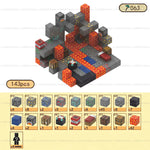 Magnetic Building Blocks Mine World Magnet Cube Set STEM Montessori Sensory Toy for Kids Boys Girls Ages 3+ DIY Model Children