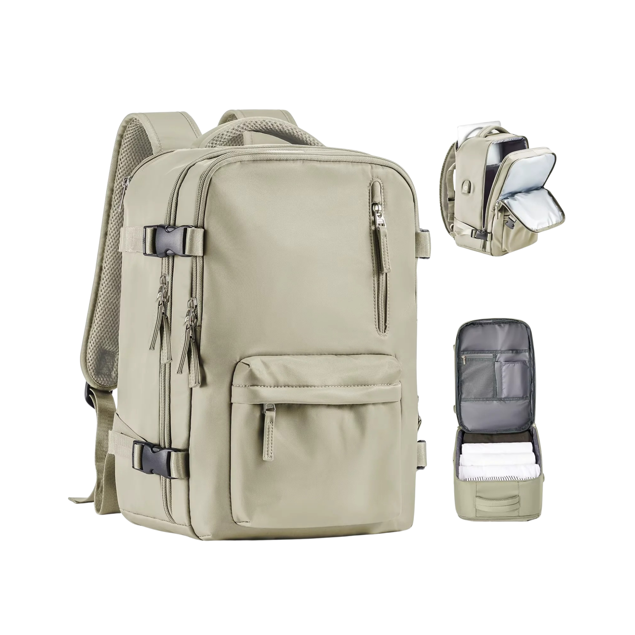 Travel Backpack Cabin Bag, Ryanair Backpack 40X20X25 Carry-Ons, Men Women 15.6 Inch Laptop Backpack, Casual 40X28X17 Backpack