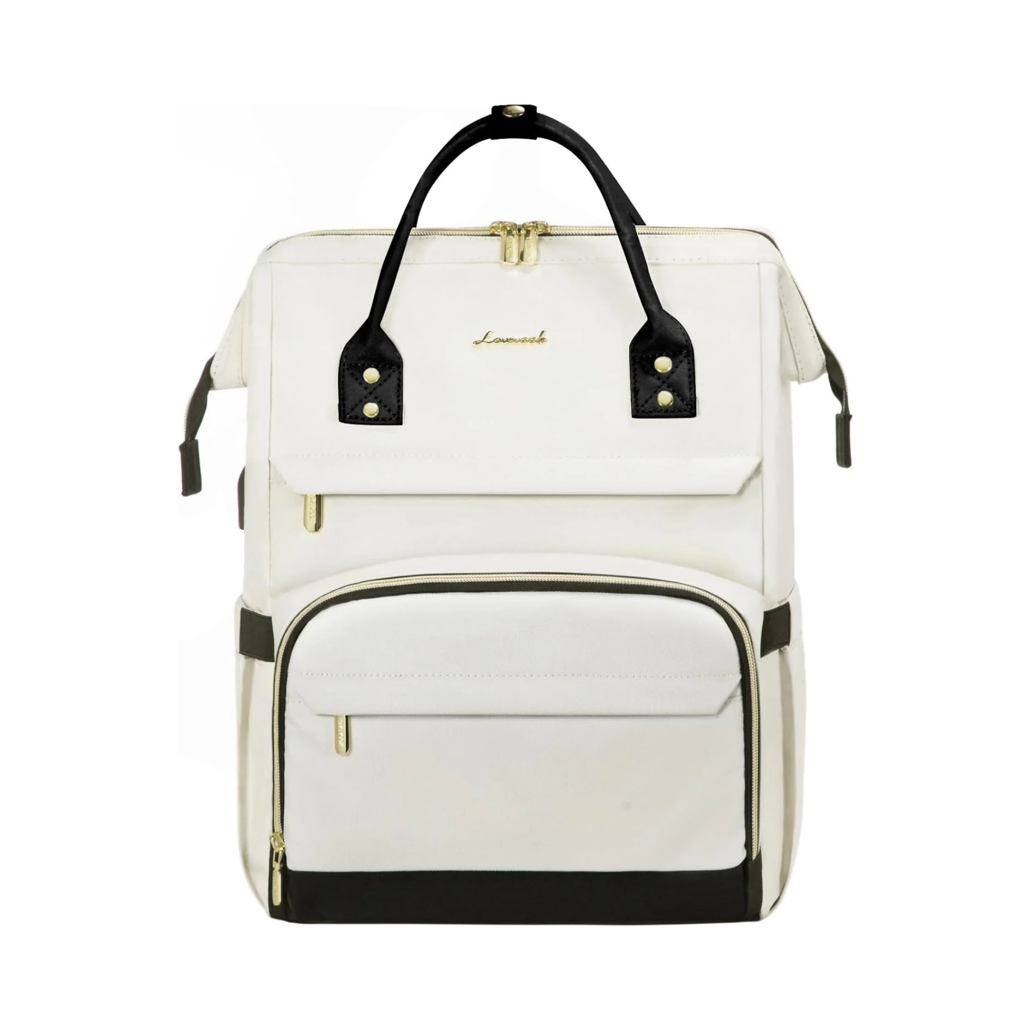 Travel Laptop Backpack for Women Fashion Computer Backpack Purse for Work Business Teacher Nurse Bag 15.6-Inch Casual Daypack Airline Approved with USB Port