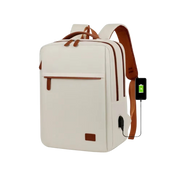 Women'S Large Capacity Travel Backpack Business Laptop Bag with USB Charging Port School Backpack for Teacher Laptop Compartment