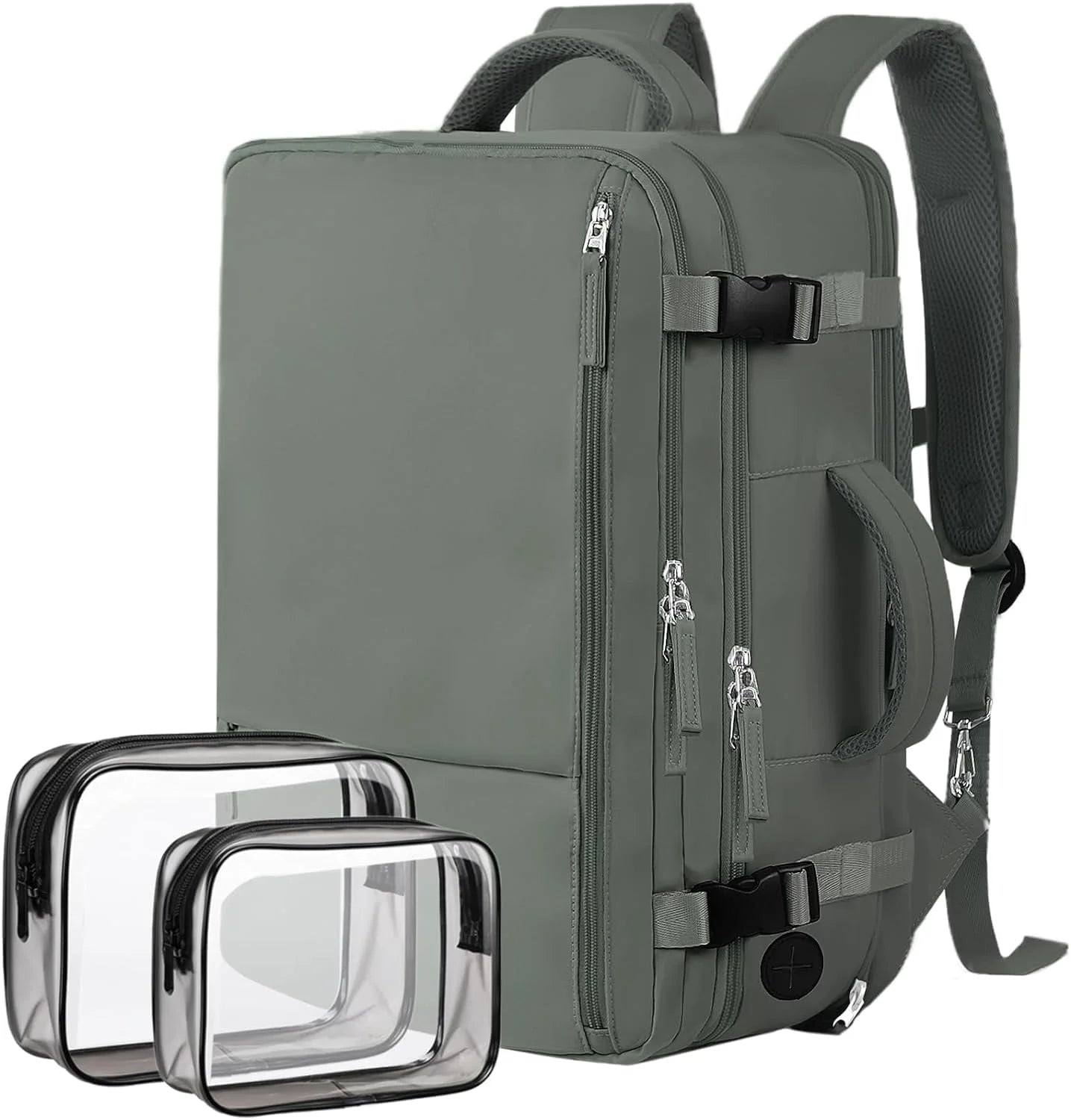 Extra Large Travel Backpack,Carry on Backpack,17 Inch Laptop Backpack,Hiking Backpack,School Bag,Olive Green