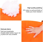 Fox Stuffed Animals Not Weighted, Cute Big Lying Fox Plush Toy, 18.1In Kawaii Soft Plushies, Hugging Body Pillow for Christmas/Birthday/Party Gifts Presents for Kids Girls Boys Adults