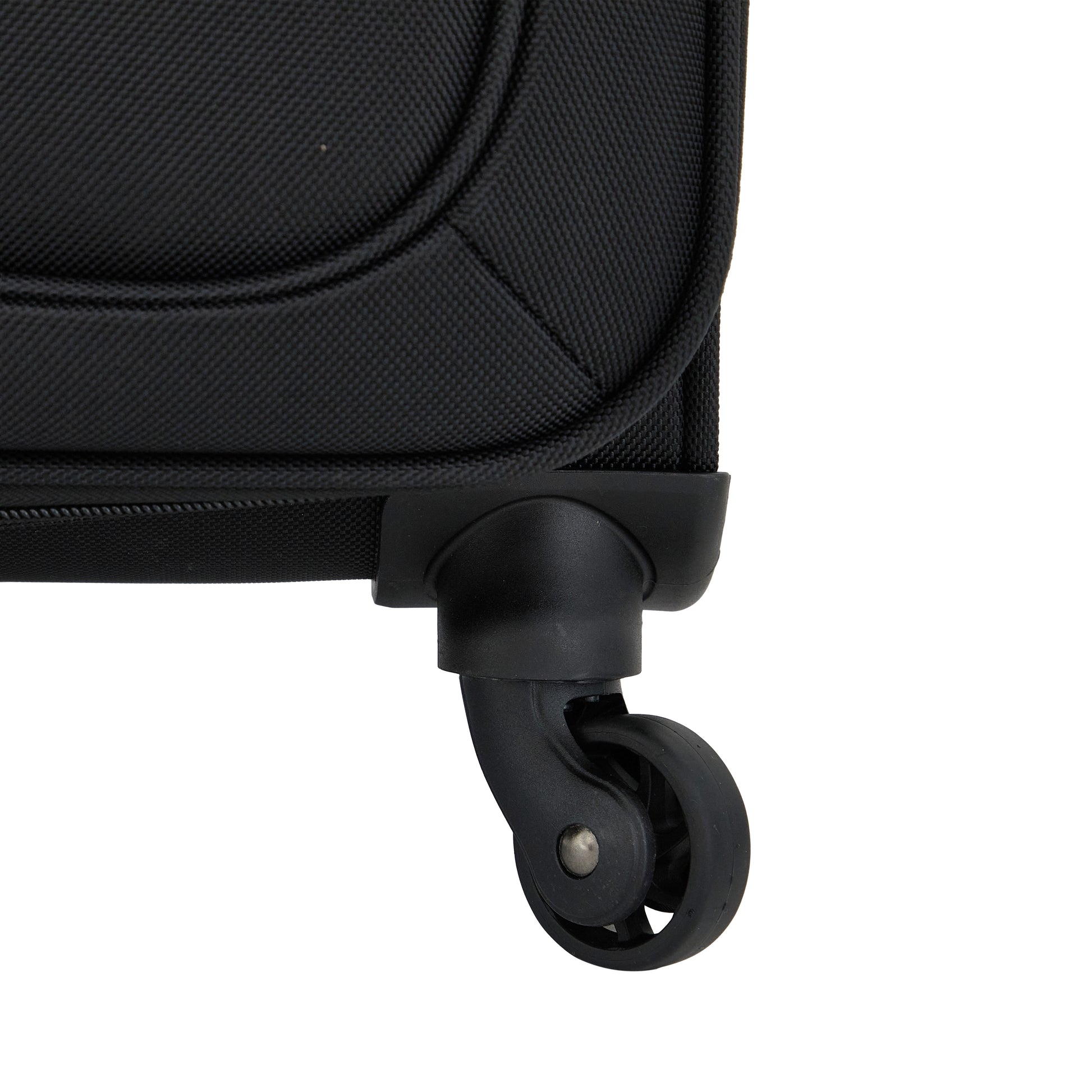 Arendale 24" Soft Side Expandable Rolling Spinner Luggage, Black