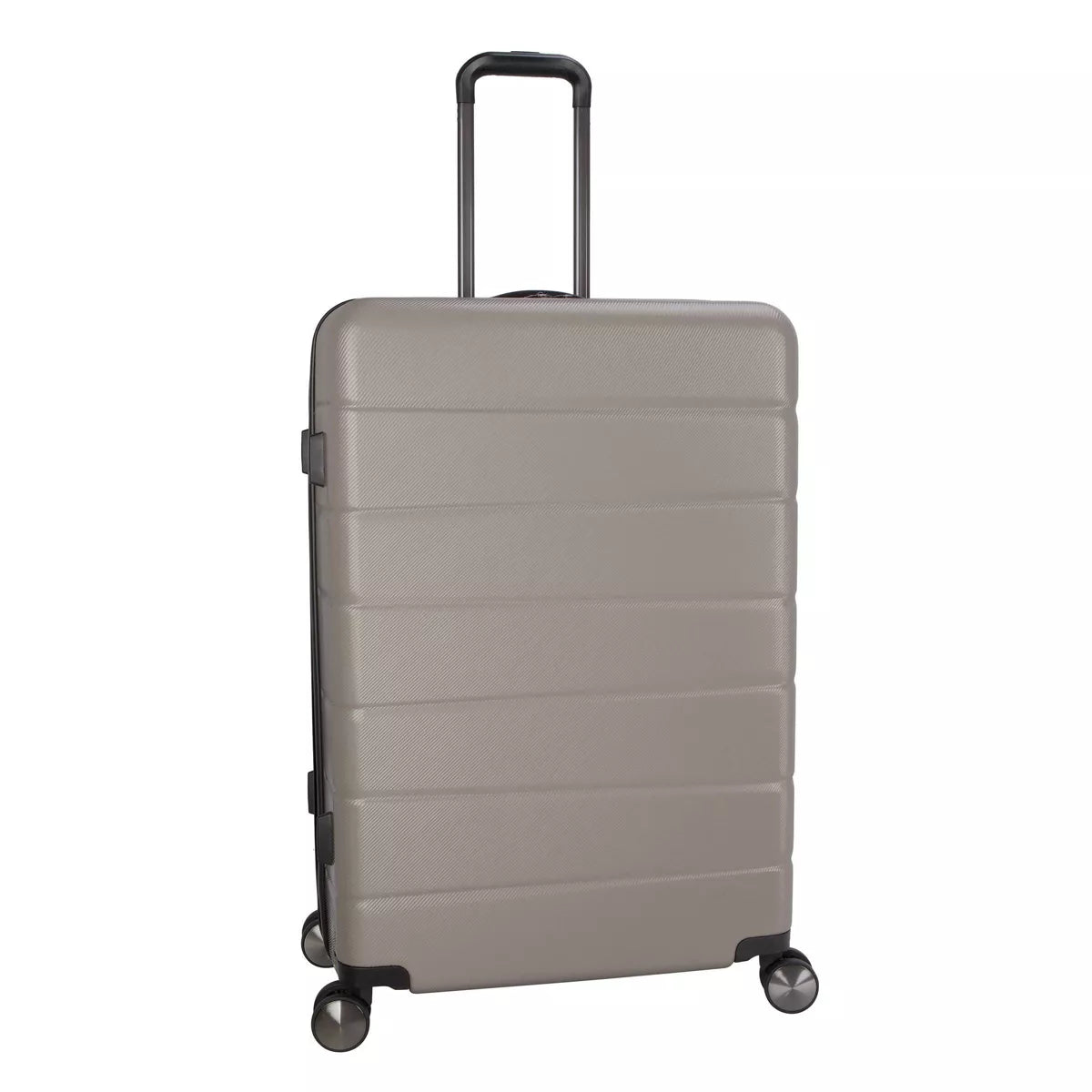 Skyline Hardside Large Checked Spinner Suitcase