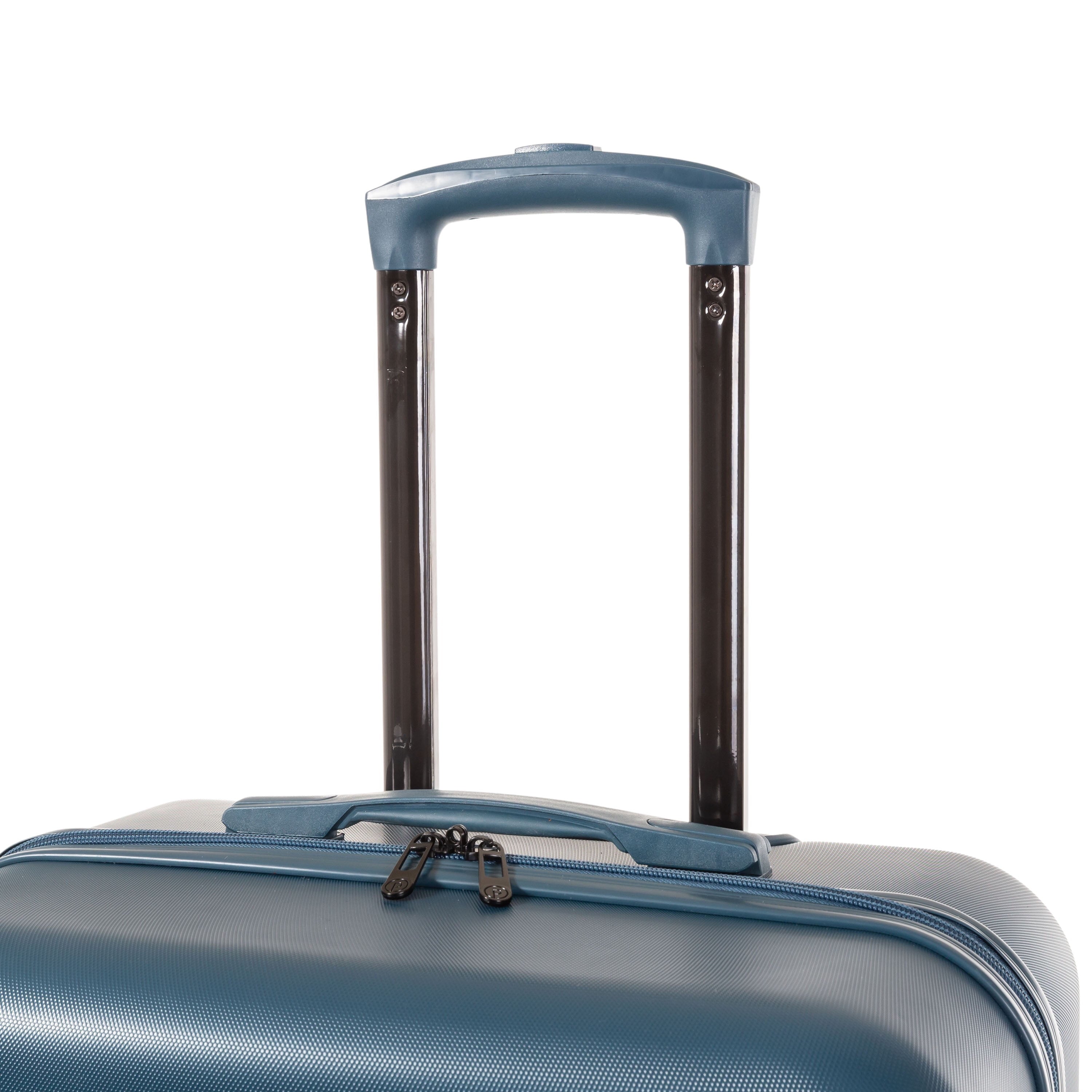 2-Piece Hardside Rolling Luggage Set, Blue