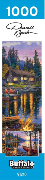 - Darrell Bush - Canoe Lake - 1000 Piece Jigsaw Puzzle for Adults - Challenging Puzzle Perfect for Game Nights - Finished Size Is 26.75 X 19.75