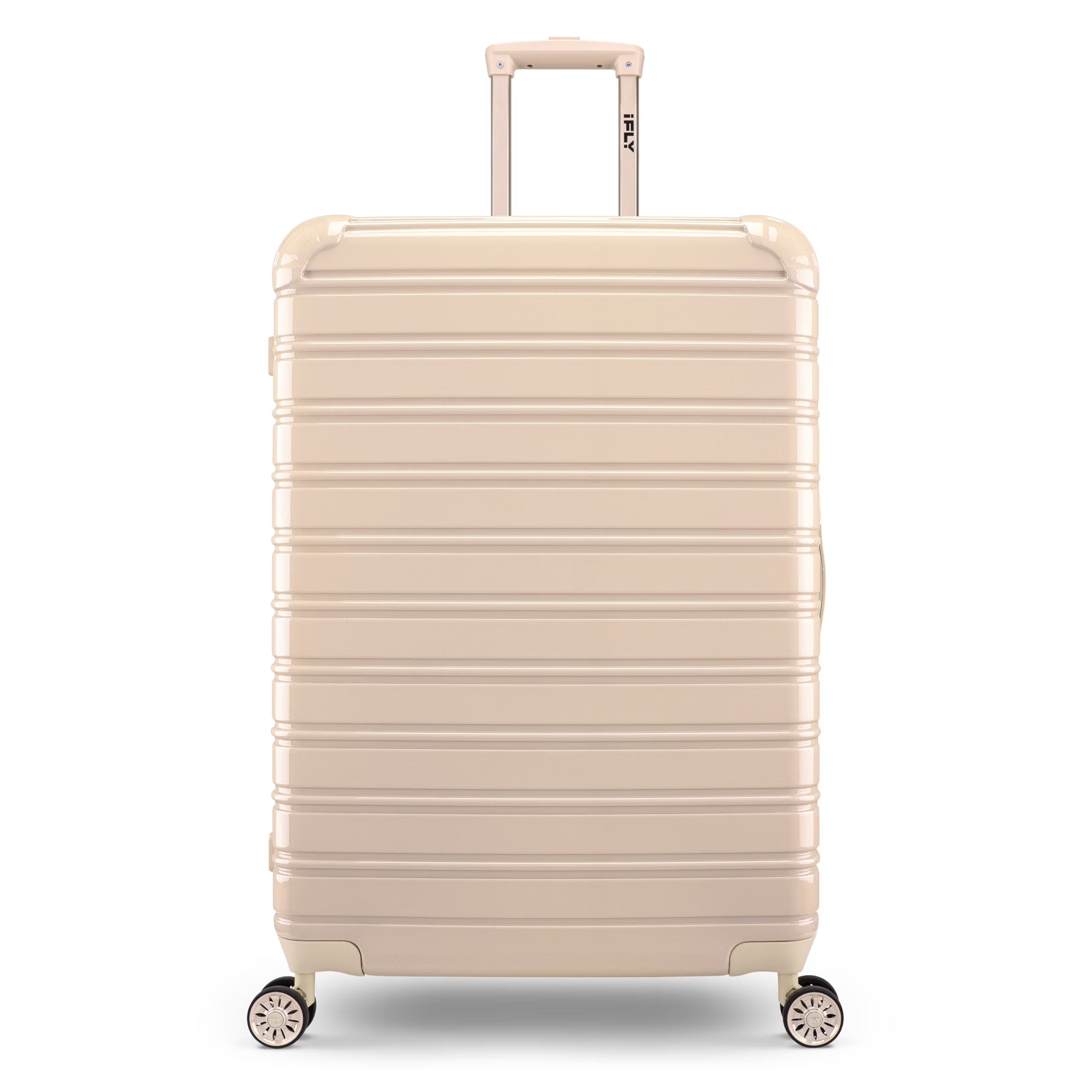 Hardside Fibertech Luggage 28" Checked Luggage, Champagne