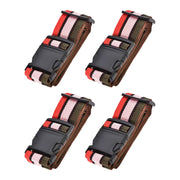 Luggage Straps Suitcase Belts with Buckle Label 2Mx5Cm Adjustable Straps